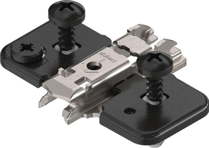 Blum Plaques de montage cruciforme CLIP montage d'angle (1 pcs)