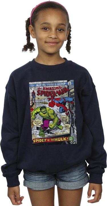 Produktbild SpiderMan VS Hulk Cover Sweatshirt Mädchen (104)