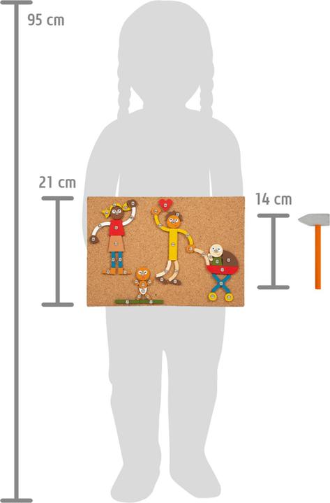 Produktbild small foot Hämmerchenspiel Zuhause & Familie