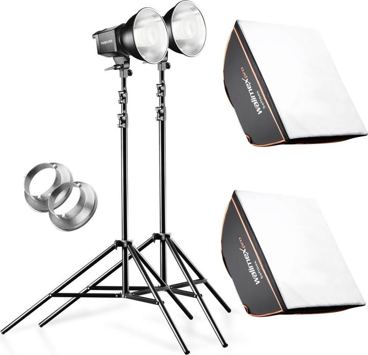 Produktbild Walimex pro Pro 2er Set Daylight 250S Inkl. Softbox und Stativ