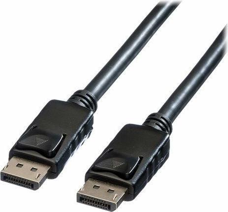 Produktbild Roline DisplayPort-Kabel - DisplayPort (M) eingerastet zu (1 m, DisplayPort, 1.2)