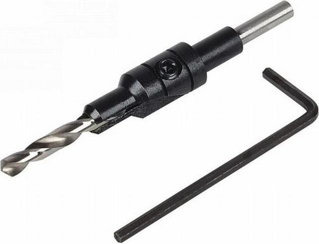 Image du produit wolfcraft 1 foret d'amorçage avec fraise à lamer ø4,5-11,0mm (4,5 mm)