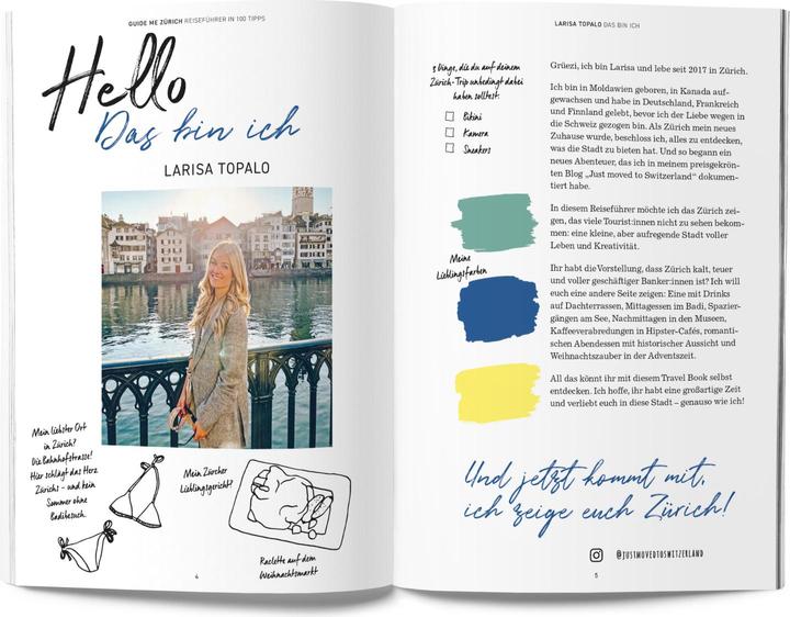 Image du produit GuideMe Reiseführer Zürich (Allemand, Larisa Topalo, 2025)