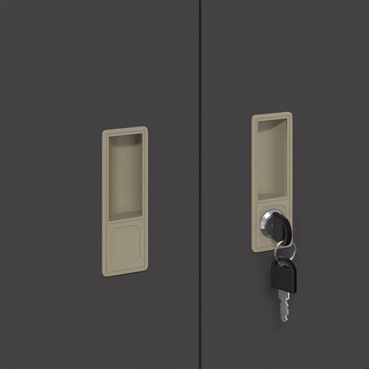 Actual product image vidaXL Büro-Beistellschrank (90 x 40 x 40 cm)