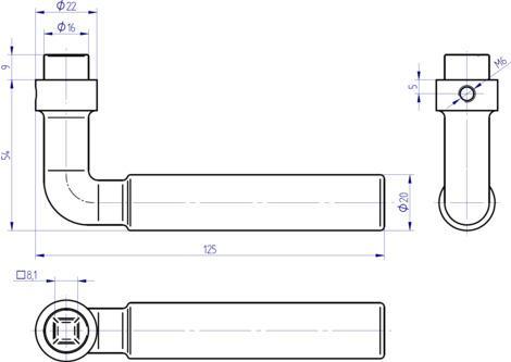 Produktbild Mega Fenstergriff 32.206/41.405