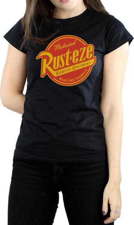 Actual product image Cars Womens/Ladies Rust-Eze Logo Cotton T-Shirt (L)