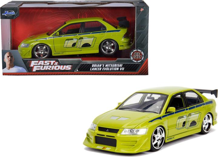 Actual product image Jada Fast & Furious 2002 Mitsubishi 1:24