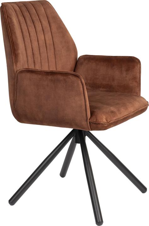 Actual product image White Label Living Armchair Jamie Rust