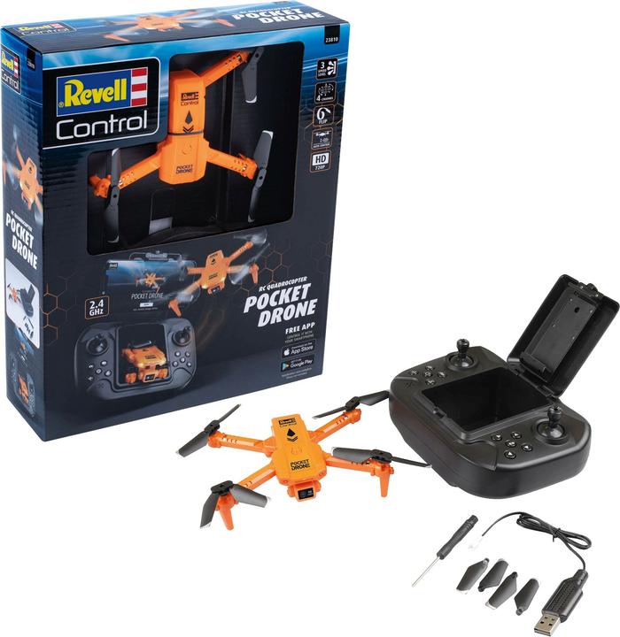 Produktbild Revell RC Quadrocopter Pocket Drone (7 min, 59 g)