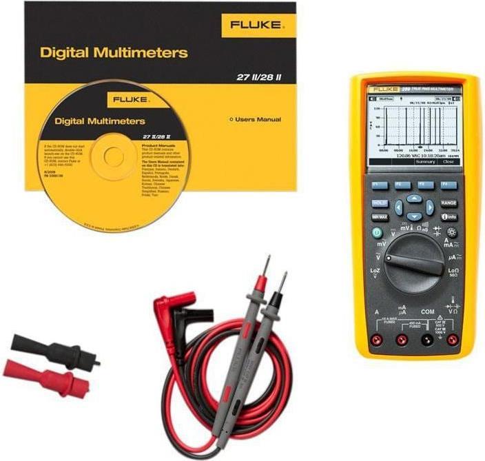 Actual product image Fluke Hand-held multimeter (CAT III 1000V, CAT IV 600V)