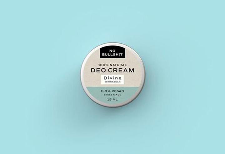 Produktbild NO BULLSH!T Deo Cream Divine (Crème, 15 ml)