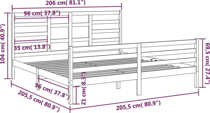 Produktbild vidaXL Serafina (200 x 200 cm)