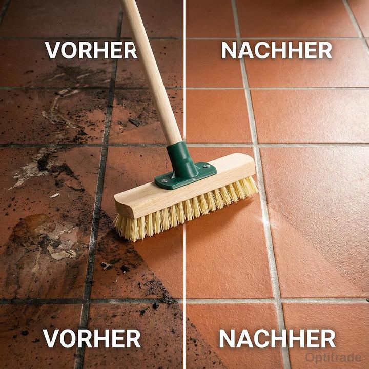 Productafbeelding Ultra Clean Schrobborstel met houten steel (1 Pcs.)