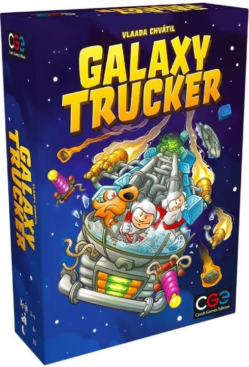 Actual product image Czech games edition Galaxy Trucker 2nd Edition (German, 2 - 4 Players)