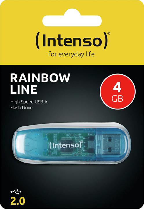 Productafbeelding Intenso Regenbooglijn (4 GB, USB-A)