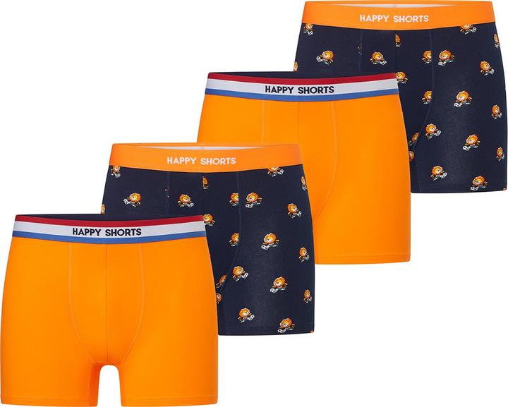 Löwen-Print, Orange