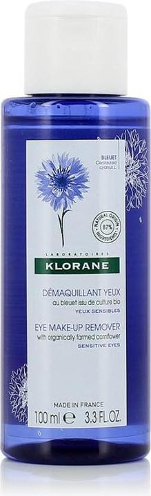 Actual product image Klorane Cornflower (Facial cleansing wipes, 100 ml)