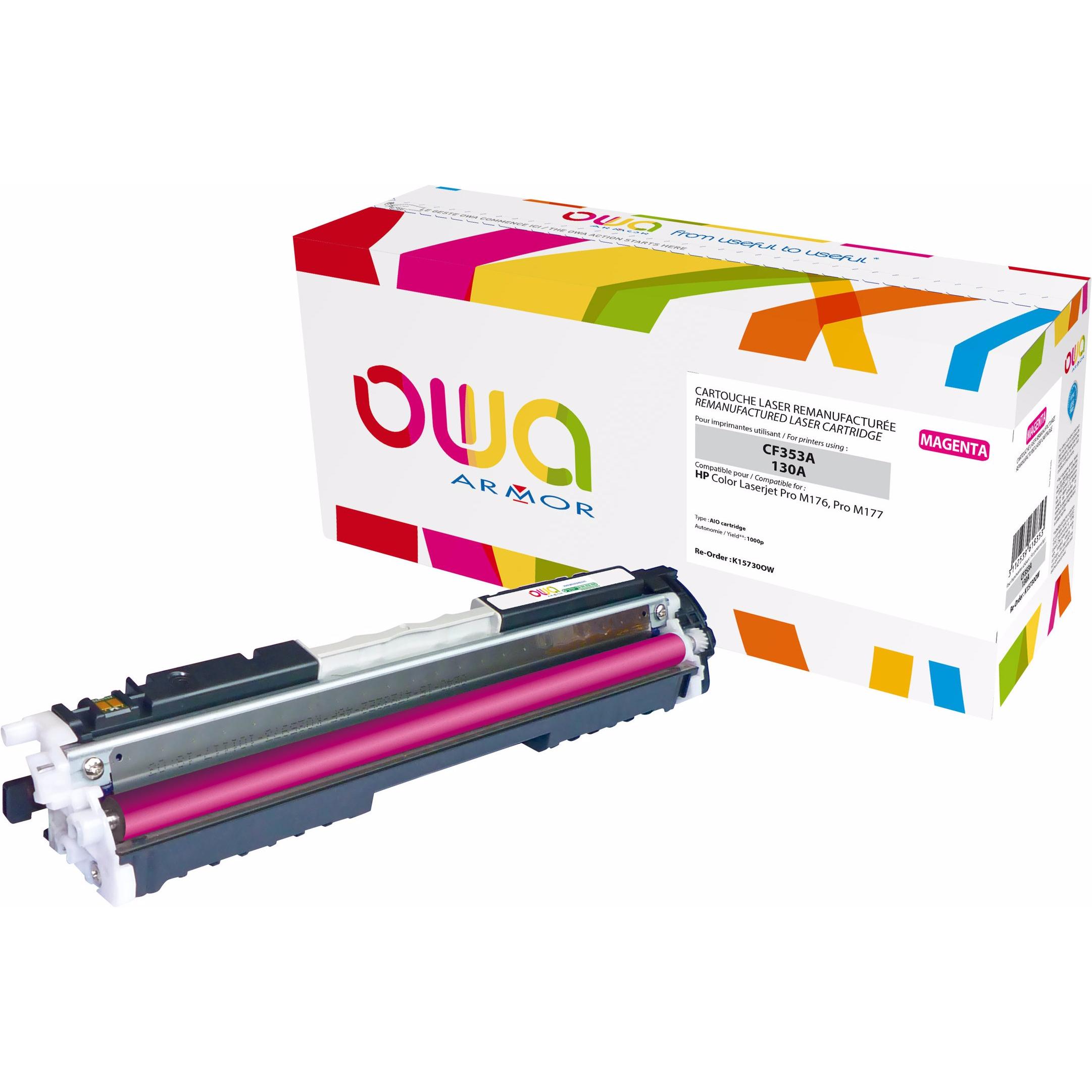 Armor OWA, Toner, OWA - Magenta - kompatibel - wiederaufbereitet - Tonerpatrone (Alternative zu: H (M)