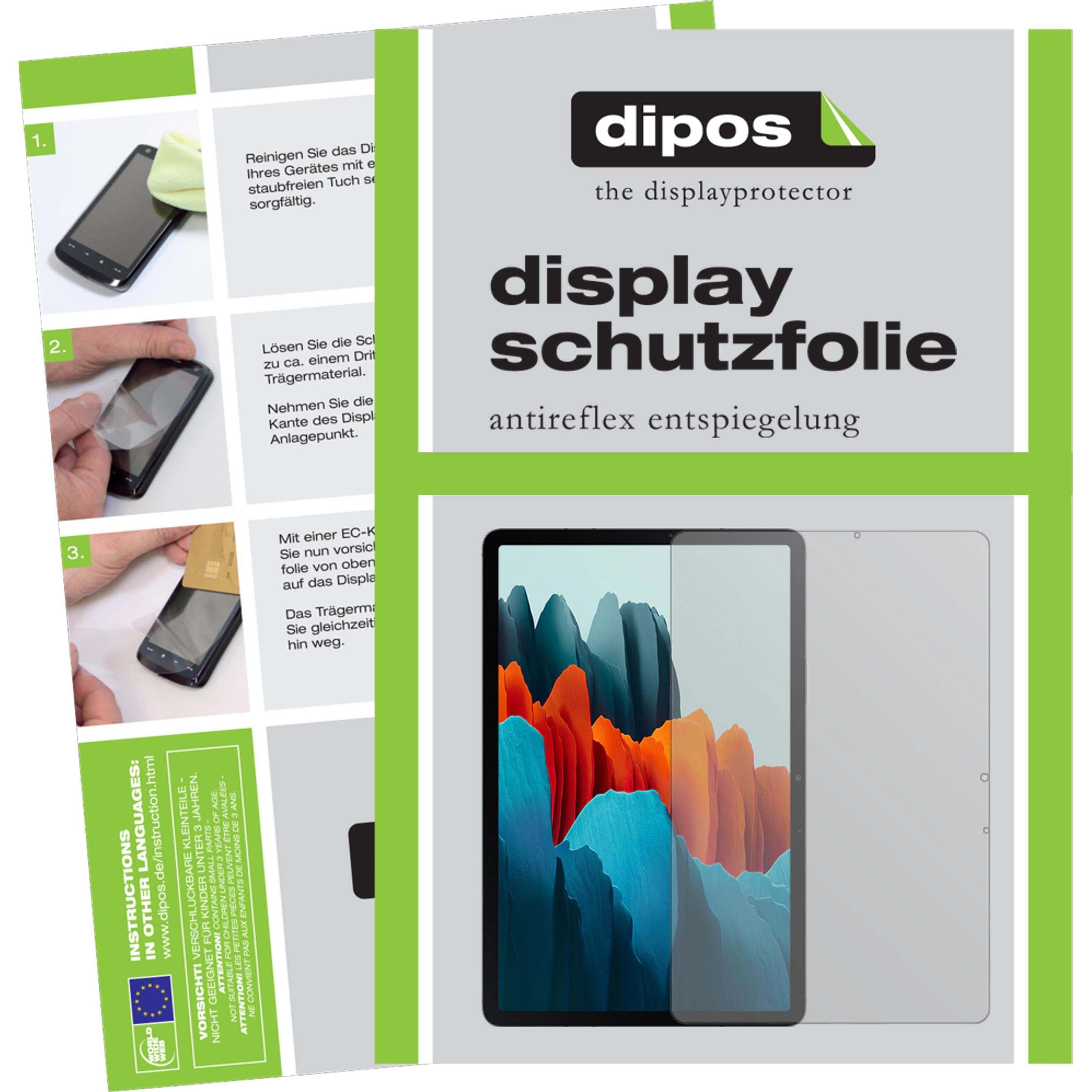 Dipos Displayschutzfolie Antireflex (1 Stück, Galaxy Tab S7 11.0"), Tablet Schutzfolie