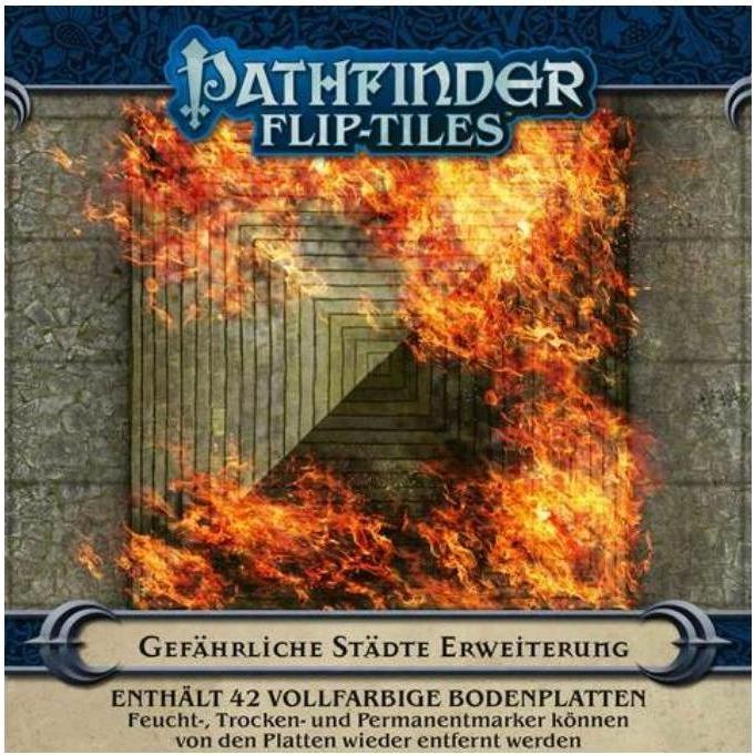 Ulisses Spiele Pathfinder - Flip-Tiles: Set di espansione delle città pericolose (EN Edition)