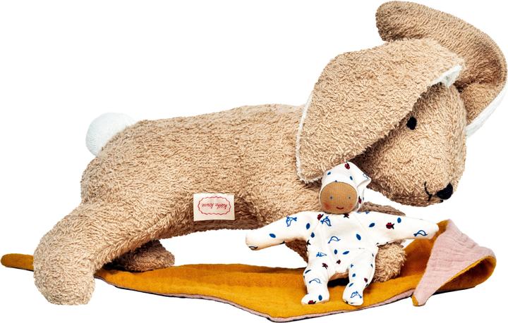 Actual product image Käthe Kruse HOLLY BUNNY lying down (23 cm)