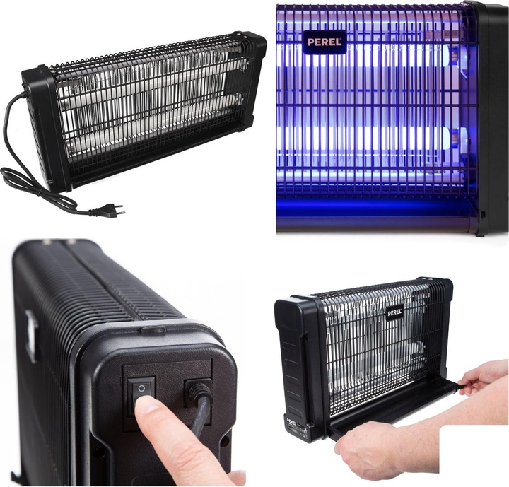 Actual product image Velleman ELECTRIC INSECT KILLER 360° - 2 x 15 W
