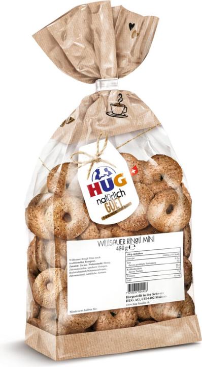 Image du produit HUG Biscuits Willisauer Ringli Mini 450 g (1 pcs, 450 g)