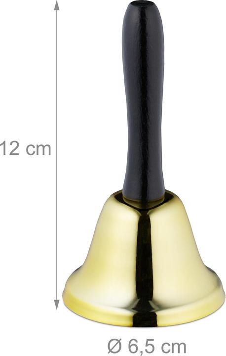 Produktbild Relaxdays 3x Handglocke