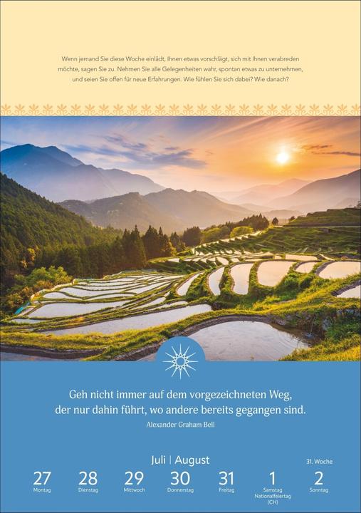 Actual product image Harenberg Wege der Achtsamkeit Wochen-Kulturkalender 2026 - Anregungen für jede Woche