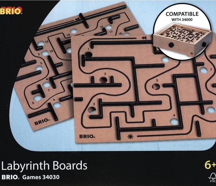 Produktbild Brio Labyrinth Ersatzplatten (Multilingual, 1 Spieler)