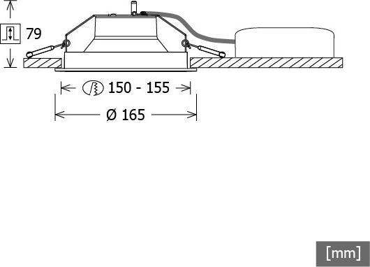 Immagine prodotto LTS LEWYS 101.830/DALI ws Lewy Downlight (1270 lm)
