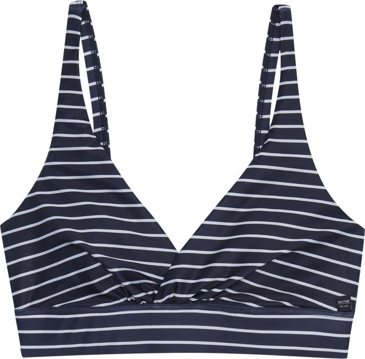 Actual product image Regatta Womens/Ladies Paloma Stripe Textured Bikini Top (36 D)