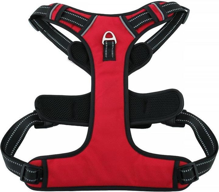 Actual product image The Company Of Animals Consumer electronics OEM Dog harness OXFORD A size L red black (L, Dog, Walks)