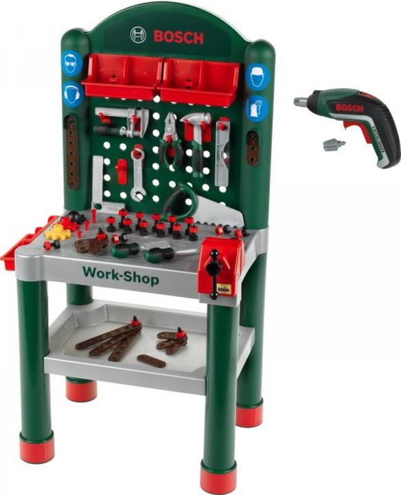 Theo Klein Bosch workbench incl. Ixolino cordless screwdriver