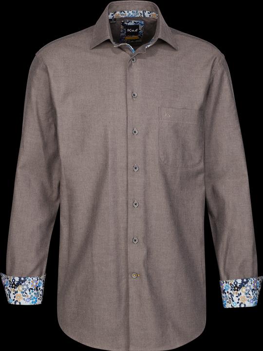 Image du produit Kauf Verona Kent manches longues modern fit en flanelle légère avec contraste (XXL)