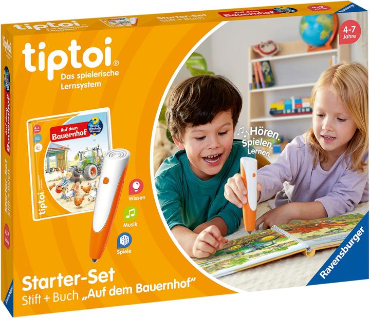 Produktbild tiptoi Starter-Set Stift und Bauernhof-Buch (Deutsch)