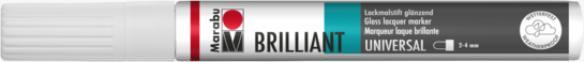 Marabu Brilliant Painter" paint marker, white (1x)