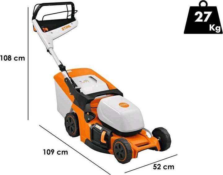 Immagine prodotto Stihl Tagliaerba a batteria RMA 448 V Set AK 30 S e AL 101 (Batteria ricaricabile)