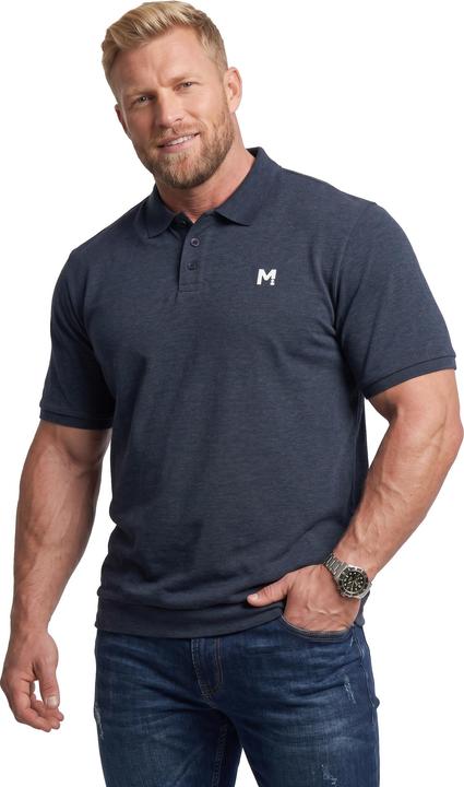 Produktbild Men+ Poloshirts, 2er-Pack, Bauchfit, Basic, Piqué, Halbarm (6XL)