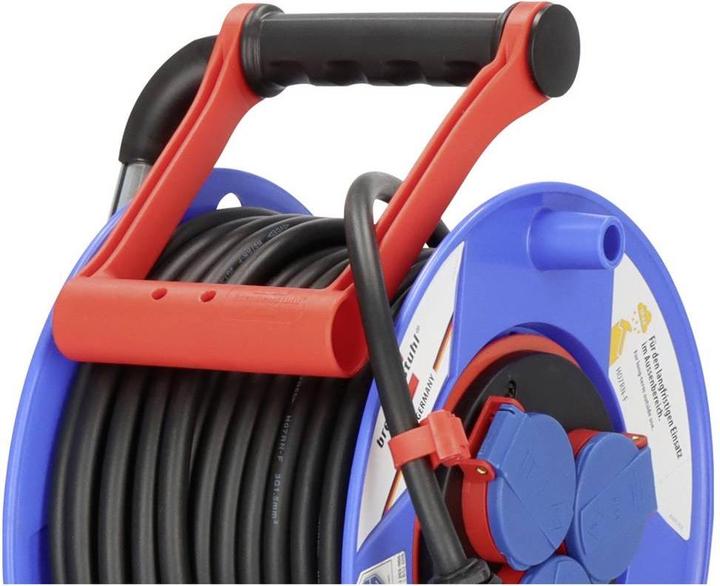 Produktbild Brennenstuhl Schuko IP44 anti twist cable reel 25m (25 m, 1.50 mm²)