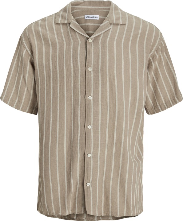 Jack & Jones Jjeenzo Stripe Resort Shirt Ss Sn