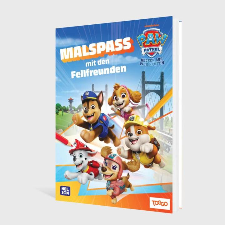 Actual product image PAW Patrol Kindergartenheft: Malspass mit den Fellfreunden