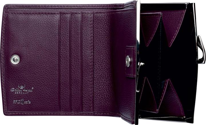 Actual product image Golden Head Madrid wallet RFID leather 10 cm