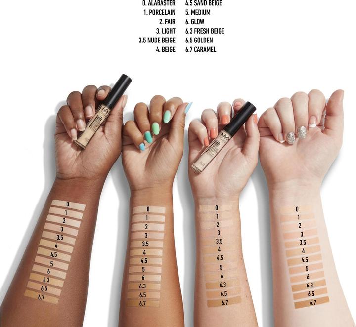 Actual product image NYX Professional Make-Up Concealer wall (2 Fair)