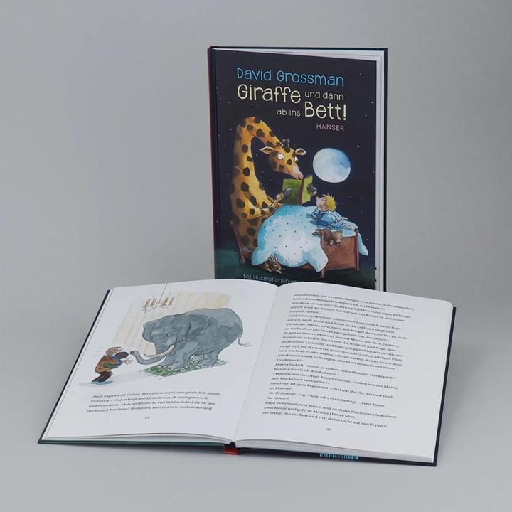 Produktbild Giraffe und dann ab ins Bett! (Deutsch, Anne Birkenhauer, David Grossman, Henrike Wilson, Mirjam Pressler, 2018)