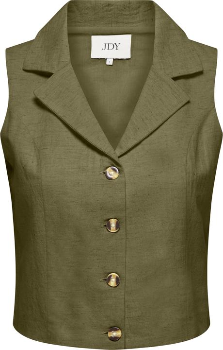 JdY Jdymilan Linen S/L Waistcoat Tlr
