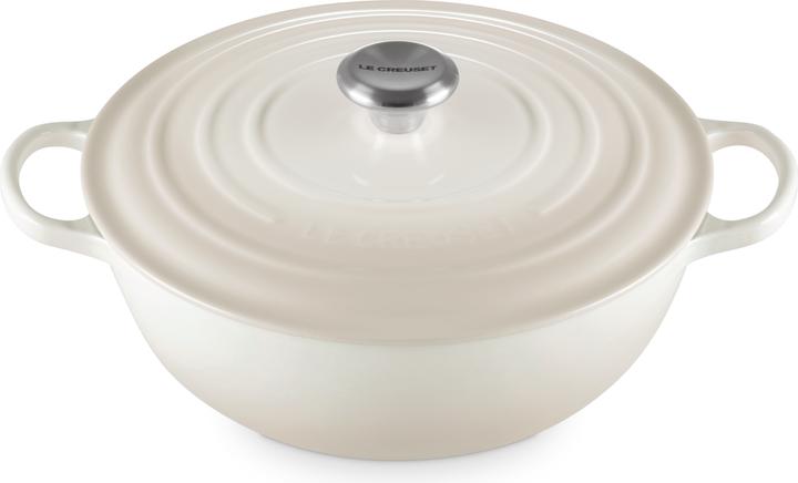 Image du produit Le Creuset Familientopf La Marmite SIGNATURE Meringue (28 cm, Cocotte + faitout, Fonte)