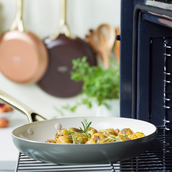 Actual product image Greenpan Shades 3-delige Pannenset met keramische antikleeflaag - TERRA 3-delig (CC009020001) (Aluminium)