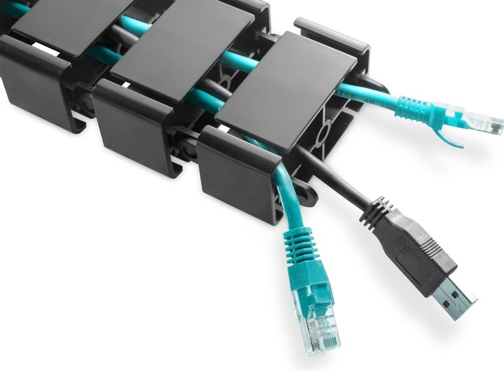 Actual product image Digitus Flexible Cable Routing with Adjustable Length (Cable conduit, 130 cm)