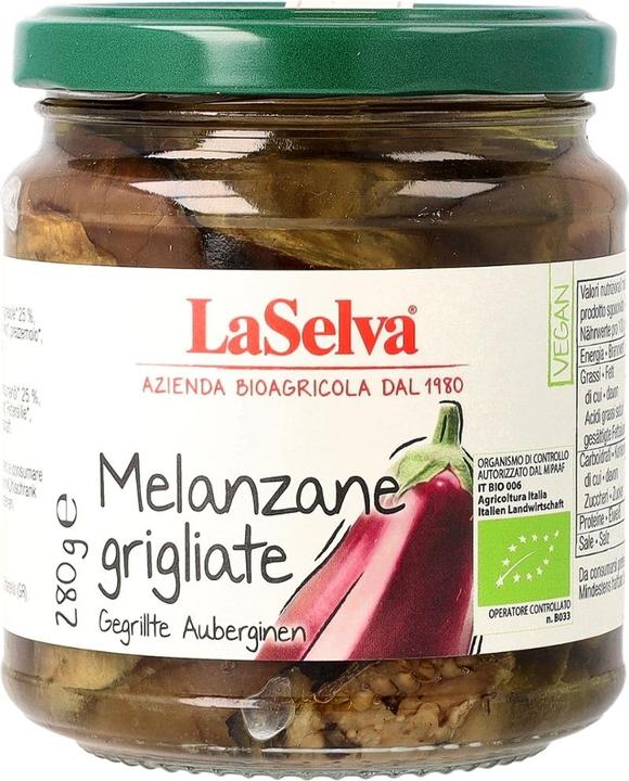 Actual product image LaSelva Grilled eggplants in olive oil (280 g)